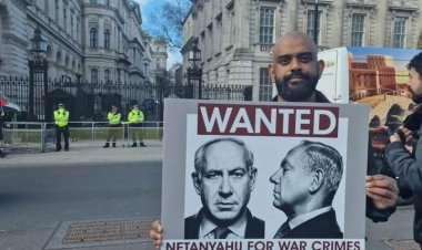 Netanyahu İngiltere'de protestolarla karşılandı