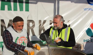 Avrupa Yetim Eli deprem bölgesine yardımlarına devam ediyor
