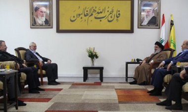 Hamas Siyasi Büro Başkanı İsmail Haniye, Hasan Nasrallah ile görüştü