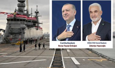 Türkiye’nin en büyük savaş gemisi, HÜDA PAR Genel Başkanı Yapıcıoğlu ve Cumhurbaşkanı Erdoğan'ın katılacağı törenle Deniz Kuvvetleri'ne teslim edilecek