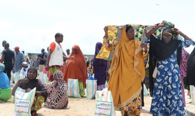 Avrupa Yetim Eli, Burundi'de yüzlerce aileye gıda yardımında bulundu