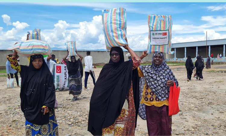 Umut Kervanı'ndan Burundi'de gıda yardımı