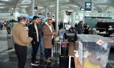 İstanbul Havalimanında 20 bin Türkiye vatandaşı oy kullandı