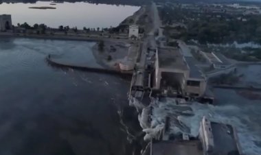 AB ve  NATO'dan Ukrayna'daki Kahovka Barajı'nın bombalanmasına tepki