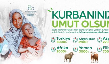 Umut Kervanı'ndan depremzedeler için kurban bağışı çağrısı