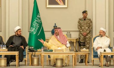 Diyanet İşleri Başkanı Erbaş, Medine Emiri Faysal bin Selman ile bir araya geldi