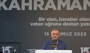 Cumhurbaşkanı Erdoğan: Milli iradenin tankla, tüfekle, teslim alınamayacağını tüm cihana ilan ettik