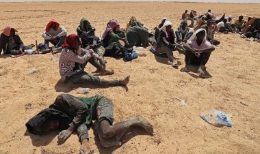 Tunus’tan Libya çölüne sürülen göçmenlerin hali içler acısı