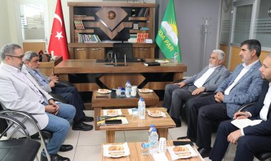 İhvan-ı Müslimin yetkililerinden HÜDA PAR'a ziyaret