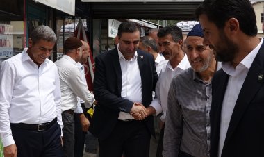 HÜDA PAR milletvekili Ramanlı Muş'ta çeşitli temaslarda bulundu