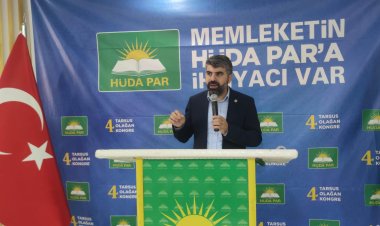 "Güzel yarınların inşası ve ihyası için HÜDA PAR'la olun"