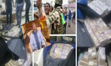 Darbeyle devrilen Gabon Devlet Başkanı’nın evinde bavullar dolusu para bulundu