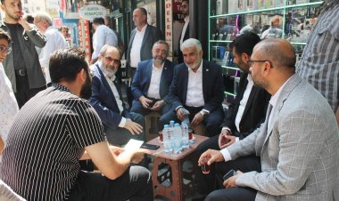 Yapıcıoğlu, Kocaeli'de esnaf ziyaretinde bulundu