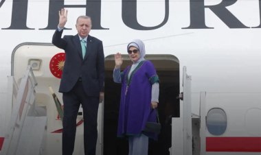 Cumhurbaşkanı Erdoğan G-20 Liderler Zirvesi'ne katılmak üzere Hindistan'a gitti