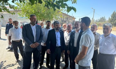 HÜDA PAR Milletvekilli Dinç, deprem bölgesi Adıyaman'da temaslarda bulundu