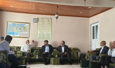 HÜDA PAR Milletvekilli Dinç Gerger'de temaslarda bulundu