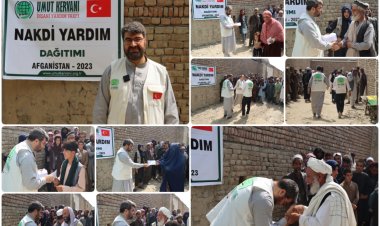 Umut Kervanı, Afganistan'da yardım çalışmalarını sürdürüyor