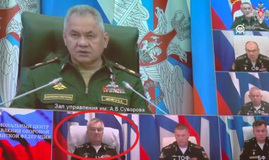 Ukrayna'nın öldüğünü iddia ettiği Rus Komutan Sokolov, toplantıda görüntülendi