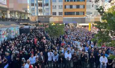 Batman halkı HAMAS'ın operasyonunu kutladı, siyonistleri lanetledi