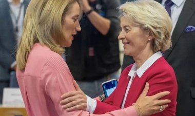 Gazze'de yapılan katliamlara tepki vermeyen AB'den siyonist rejime üst düzey "dayanışma" ziyareti