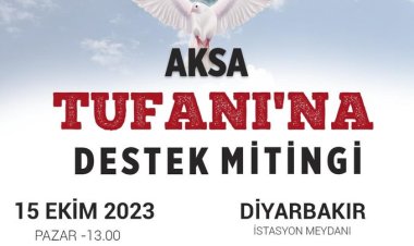 HÜDA PAR'dan 'Aksa Tufanı'na Destek' mitinglerine davet