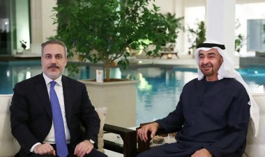 Bakan Fidan, BAE Devlet Başkanı Al Nehyan ile görüştü