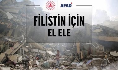 AFAD'dan Filistin için yardım kampanyası