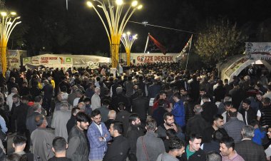 Batman'da 'Gazze'ye Destek' eylemleri devam ediyor