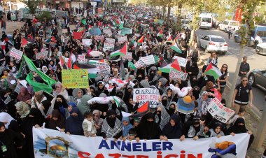 HÜDA PAR’ın çağrısına binlerce kişi destek verdi: ‘Anneler Gazze İçin Yürüyor’