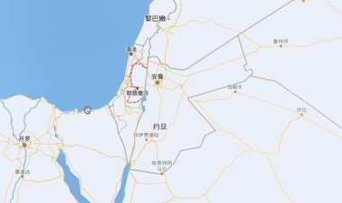 Çinli dijital harita uygulamaları, siyonist rejimi haritadan sildi