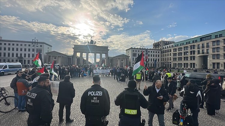 Fransa'dan sonra Almanya'da Filistin'e destek mitingi yasaklandı