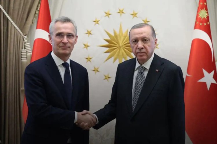 Cumhurbaşkanı Erdoğan, NATO Genel Sekreteri ile görüştü