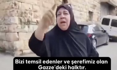 Filistinli kadından ‘işbirlikçi’ Abbas’a sert tepki: Bizi temsil etmiyorsun!