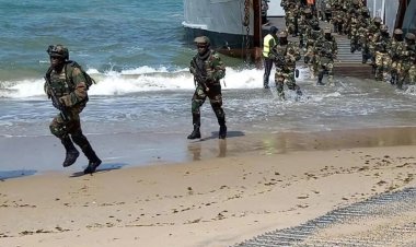 Senegal ile Fransa arasında ortak askeri tatbikat