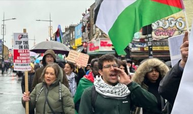 Avrupa, Asya Amerika: Halklar Gazze için ayakta!