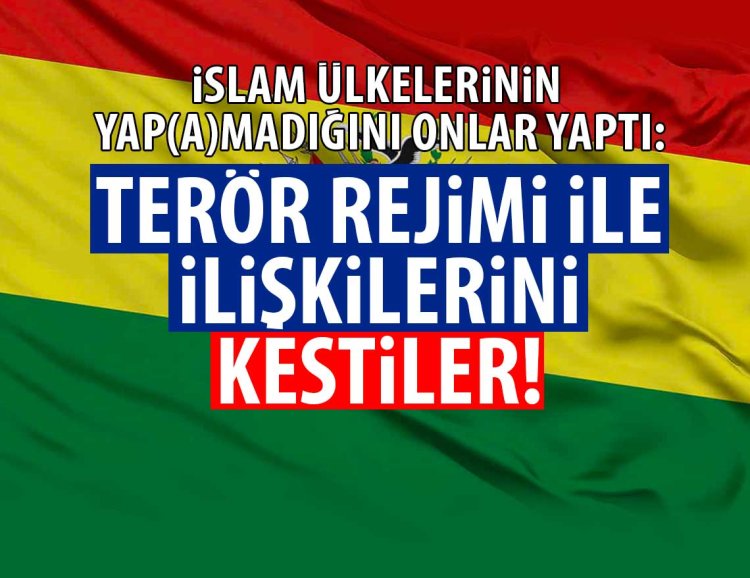 Katliamlara sessiz kalmadılar! İşgalci rejim ile diplomatik ilişkilerini kestiler