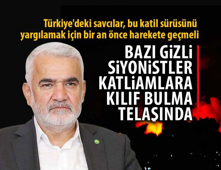 Yapıcıoğlu: İnsanlığın gözünün içine baka baka her türlü vahşeti işliyorlar