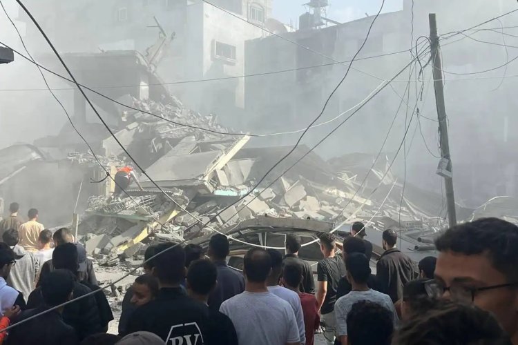 Siyonist vahşette 44'ncü gün: Han Yunus ve Nusayrat kamplarını bombaladı