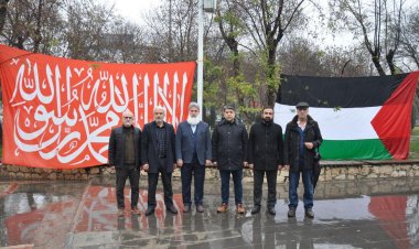 Batman'da 'Gazze çadırı' kuruldu, depremzede kadınlar ise Filistin'e destek kermesi düzenledi