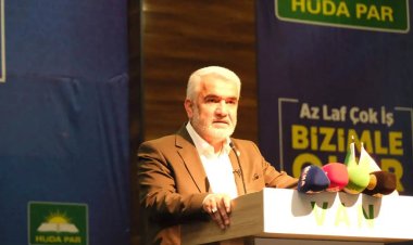 HÜDA PAR Genel Başkanı Yapıcıoğlu: Gazze'yi gündemimizden düşürmemeliyiz