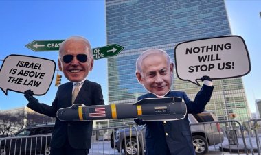 Biden, ABD'nin Los Angeles kentinde "soykırım destekçisi" sloganlarıyla karşılandı