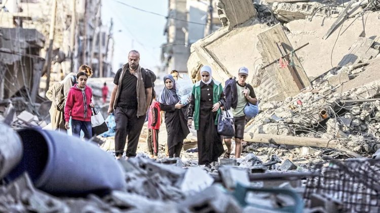 Refah’a sığınan Filistinliler: Gazze’den ayrılmaktansa ölmeyi tercih ediyoruz