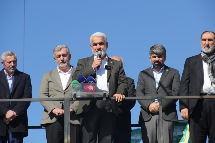 Yapıcıoğlu: Kavga etmeye değil, hizmet etmeye ve kardeşliği tesis etmeye geliyoruz