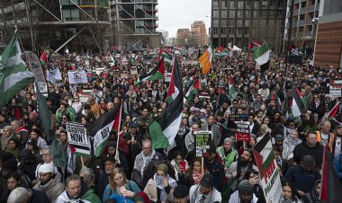 Avrupalılar Gazze için sokaklara indi: "Emsalsiz bir insani felaket söz konusu"