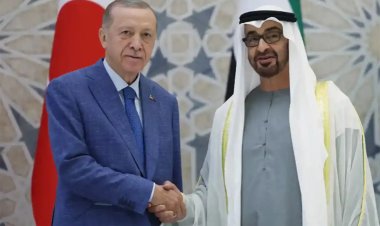 Cumhurbaşkanı Erdoğan, BAE Devlet Başkanı Al Nahyan ile görüştü