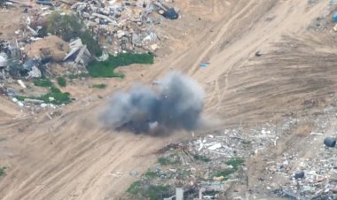 İşgalci İsrail ordusu Gazze Şeridi'nde insansız hava aracıyla izlediği 4 sivili bombaladı