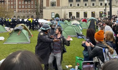 Columbia Üniversitesi Rektörü, Filistin destekçilerinin oturma eylemini dağıttırdı