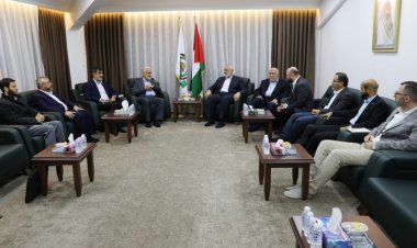HAMAS lideri Heniyye HÜDA PAR lideri Yapıcıoğlu ile görüştü!
