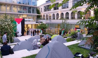 Fransız siyasetçilerini yetiştiren Sciences Po okullarında "Filistin'e destek" rüzgarı