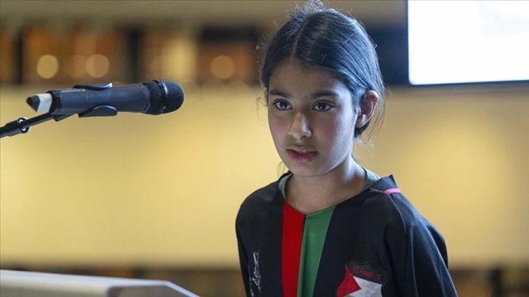 İngiltere'de 10 yaşındaki kız öğrenci, Gazzeli çocuklar için 8 bin sterlin bağış topladı